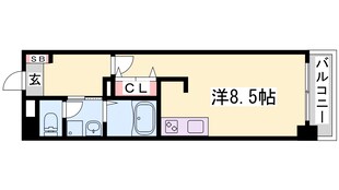 ＷｉｌｌＤｏ浜崎通の物件間取画像